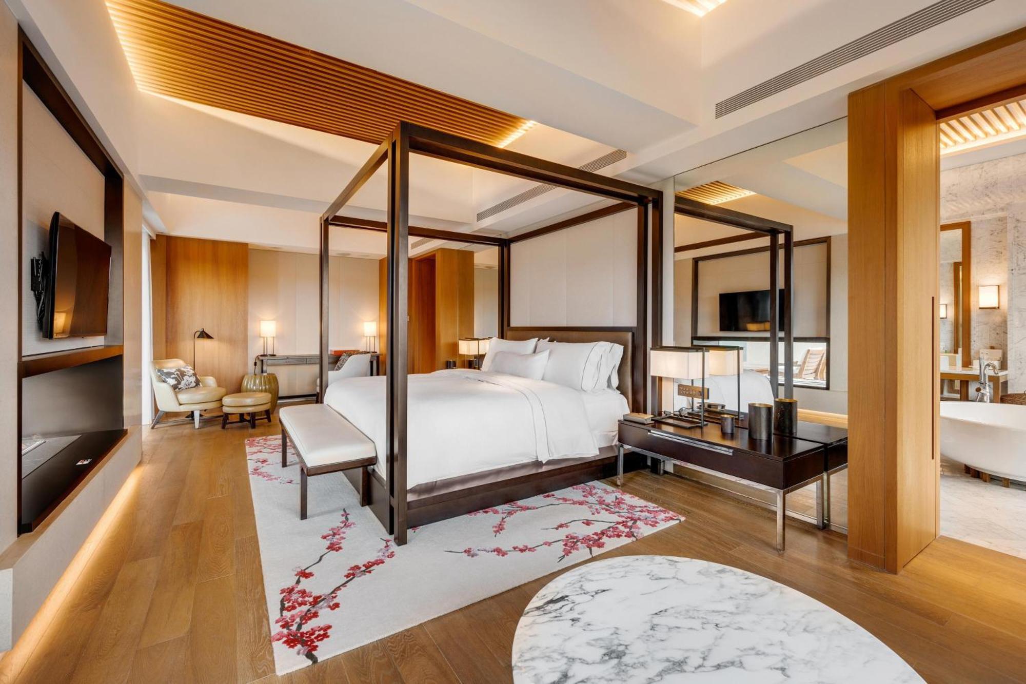 The Westin Tashee Resort, Taoyuan Daxi Luaran gambar A bedroom at The Hari